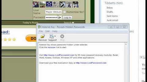 Using Asterisk Key by Majorgeeks.com