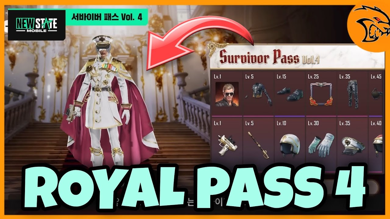 MAXING UOT 4ST ROYALE PASS OF PUBG NEWS STATE? | PUBG NEW STATE VOLUM FOUR RP MAX OR WHAT