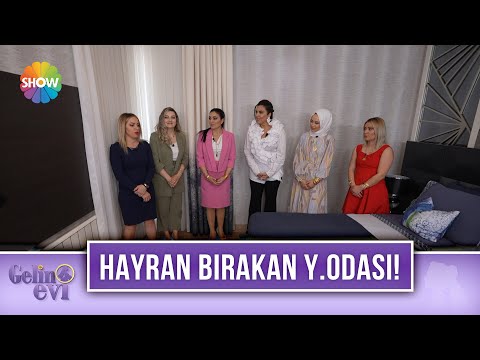 Gelinler yatak odası ve giyinme odasına bayıldı! | Gelin Evi 842. Bölüm