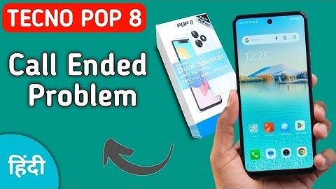 Tecno Pop 8 call ended problem kaise solve kare, how to fix call not sent problem in tecno,call nehi