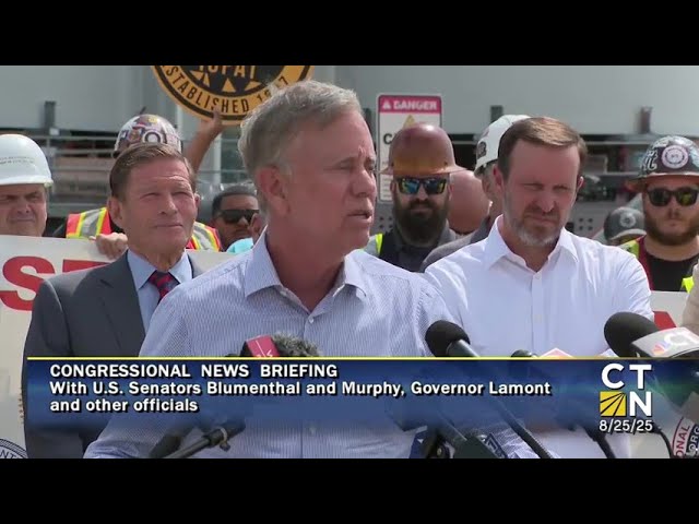 News conference on Trump administration's order halting Revolution Wind