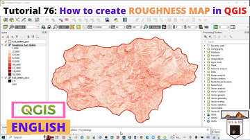 How to prepare Roughness mapping in QGIS