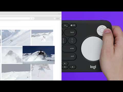 Logitech K600 TV Keyboard - Smart TV typing and navigation White