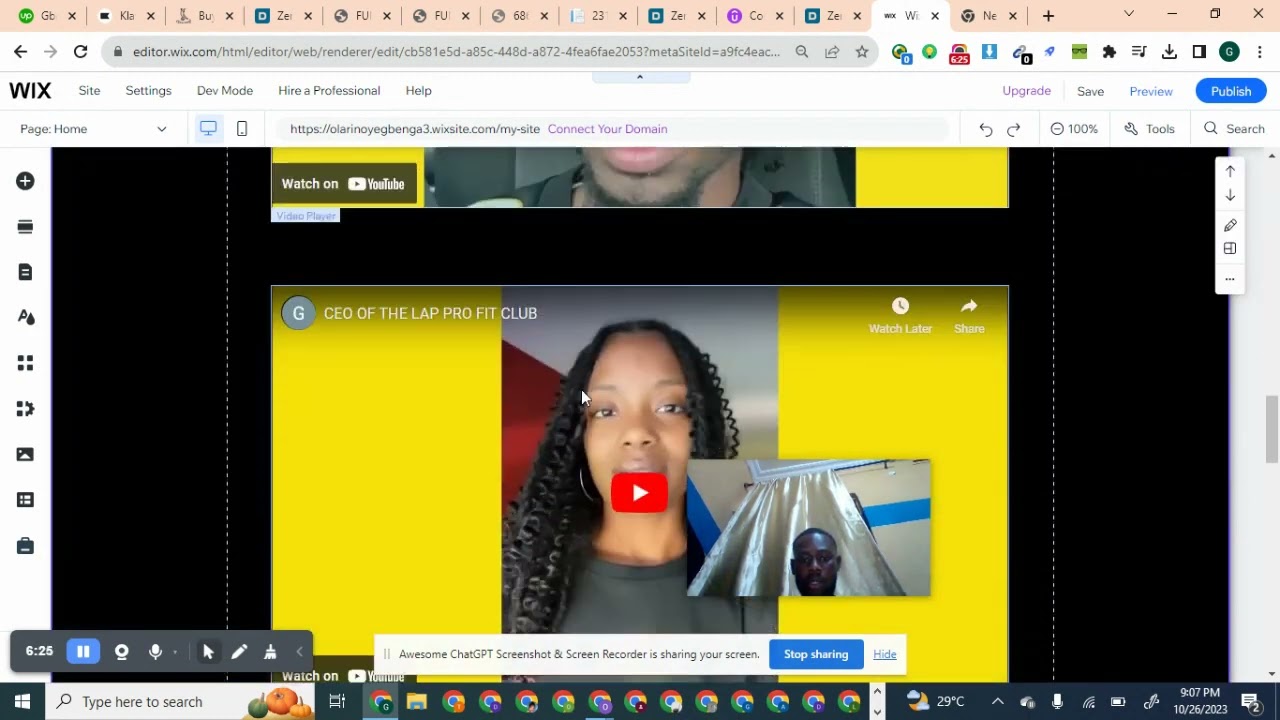 How to create wix Portfolio for Upwork conversion.