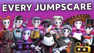 Getting EVERY JUMPSCARE in Security Breach (yes, including staff bots)