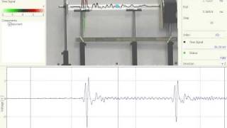 Closed Tube, 24Khz Pulse, Measured Using Scanning Vibrometer