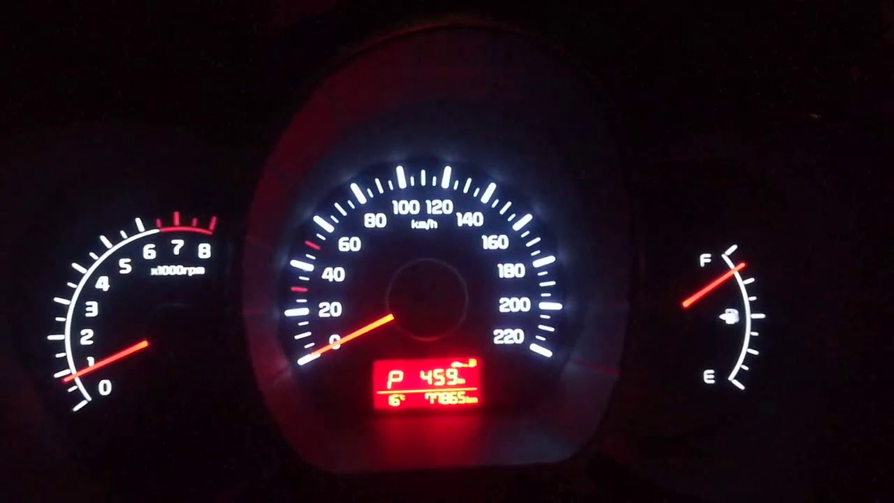Киа рио 3 бортовой компьютер перестал подсказывать когда переключать ...