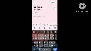 free journalling "my diary" app 🤩😘. screenshot 2