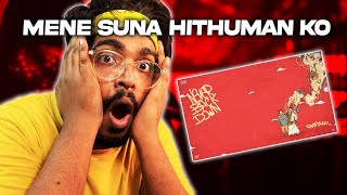 RAFTAAR Bhai Ne Diya HITHUMAN Ko SHOUTOUT | RAFTAAR - NEVER BACK DOWN | REACTION