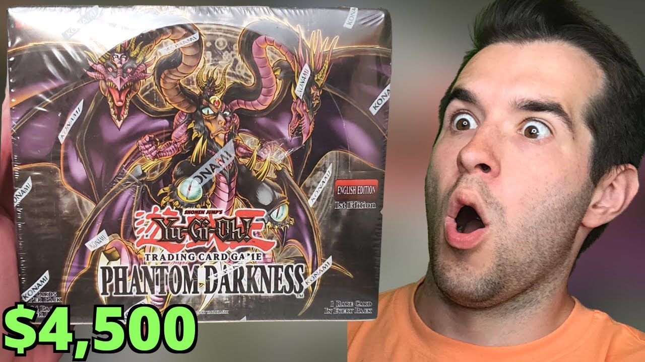 Opening The RAREST? Yugioh Box Ever Made (Phantom Darkness)