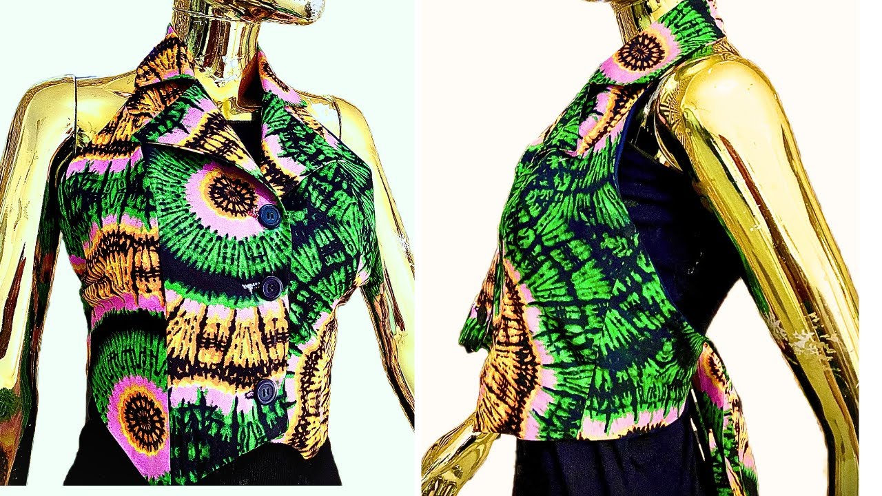 Waist Coat: Alter Neck + Notched Collar 