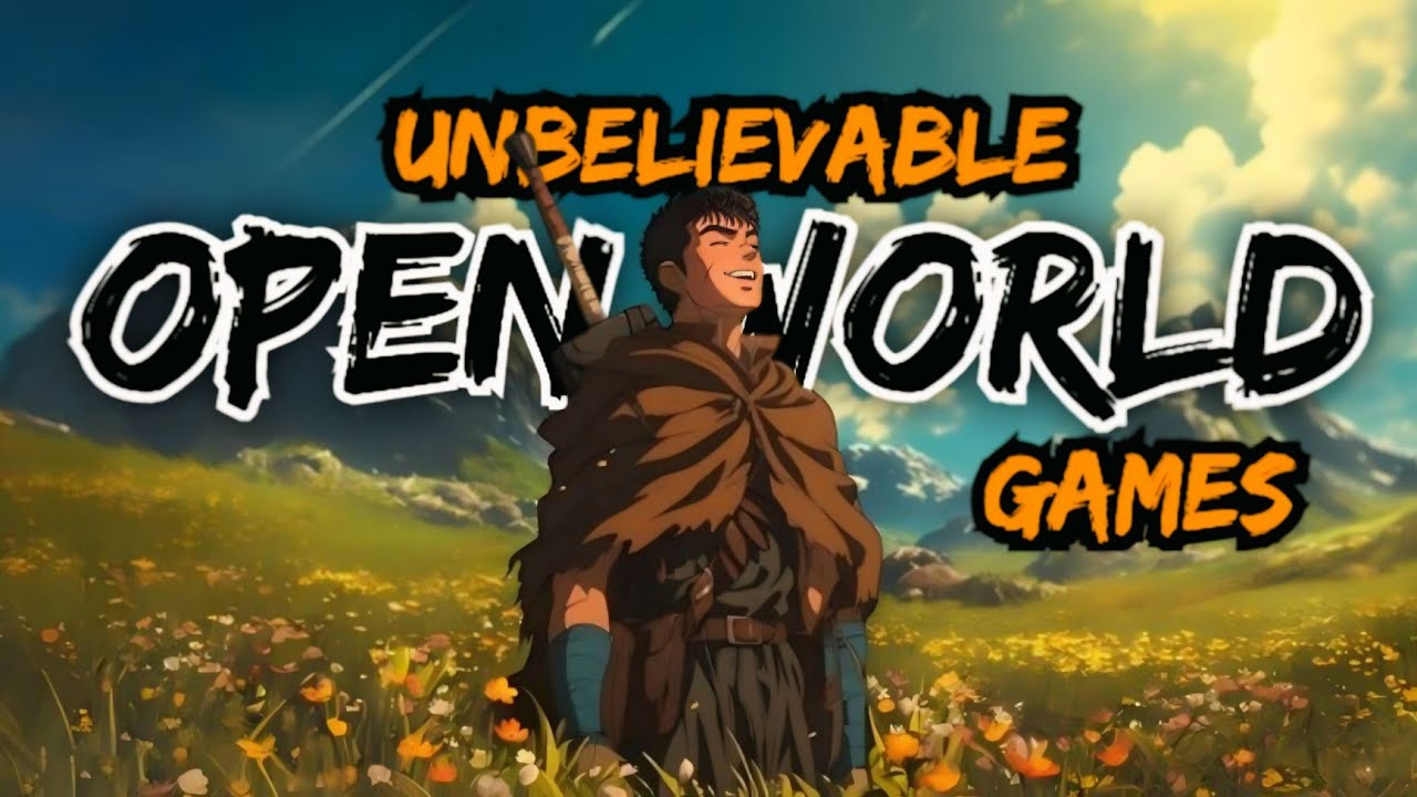 5 Open World Games You Won’t Believe Exist🔥🤯 Top 5 Best Open World