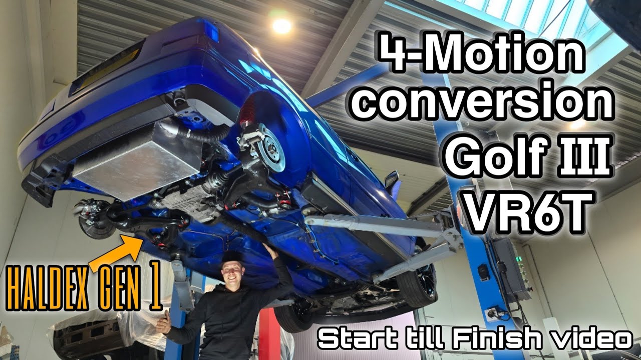 Golf 3 VR6T from 2WD to 4WD "4-Motion"