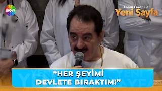 İbahim Tatlıses'ten vasiyet açıklaması!