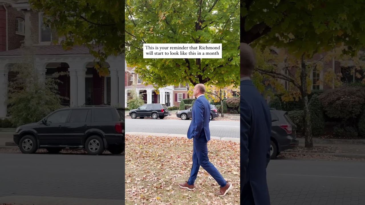 Autumn in Richmond, VA.  