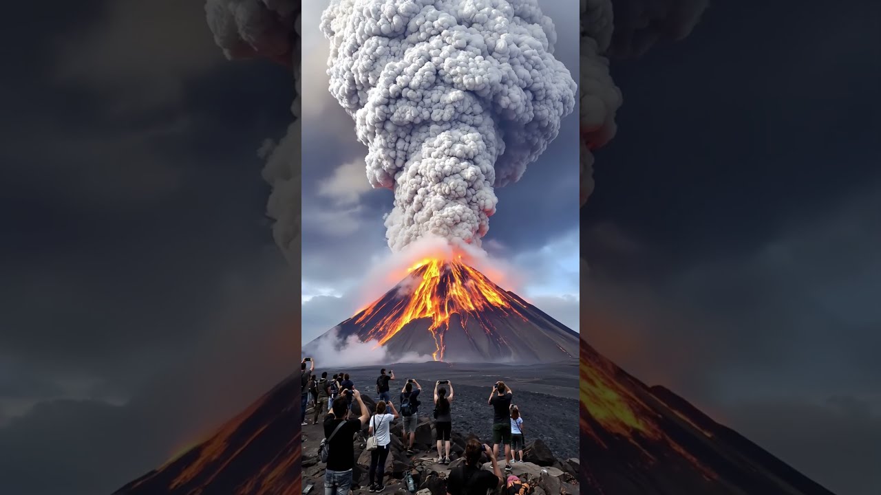 Volcanic Eruption Caught On Camera Witness The Unstoppable Force Volcano Nature Viral