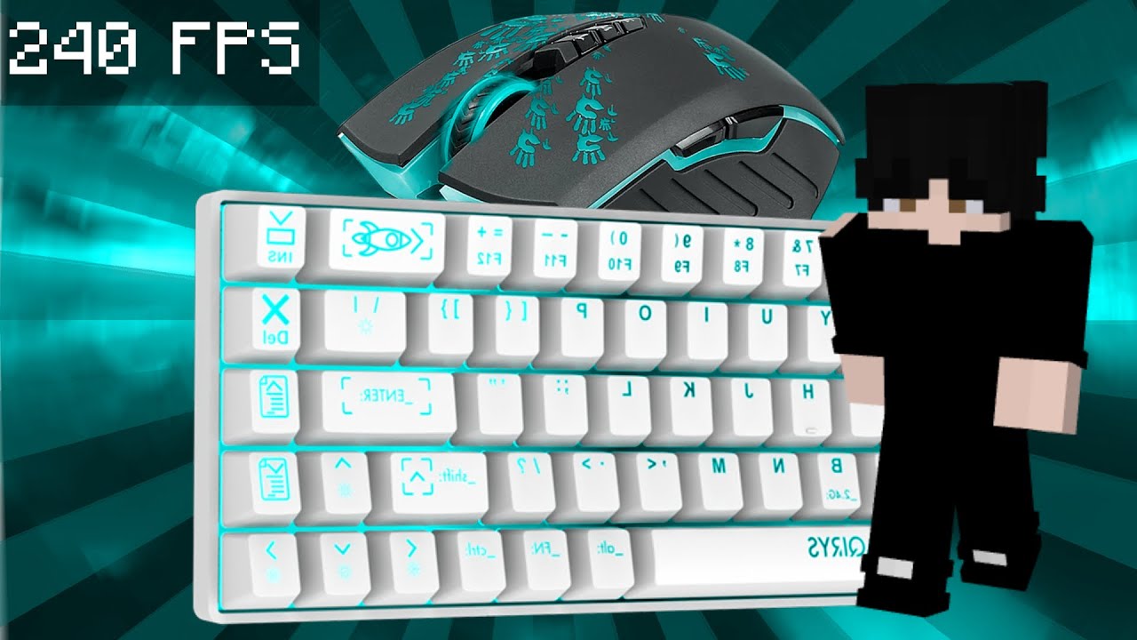 240FPS Keyboard & Mouse Sounds ASMR [ Hypixel Bedwars ] #7
