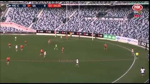 Rhys Mathieson v SA (2015 Under 18 Championships)