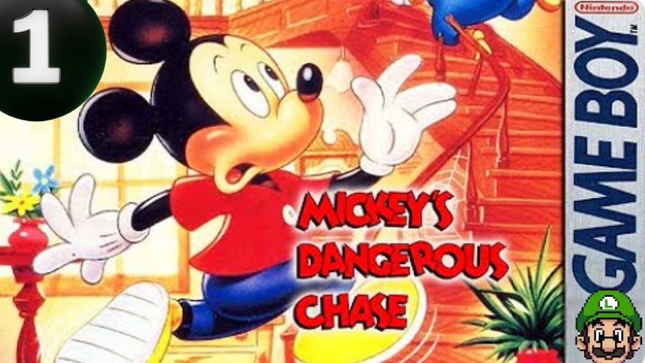 Eine gefährliche Jagd I Stage 1: Mickeys Hometown I Mickeys Dangerous Chase I Game Boy