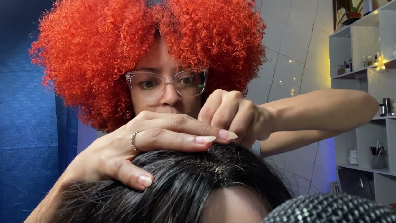 ASMR TE Busco Piojos tú madre 🇩🇴