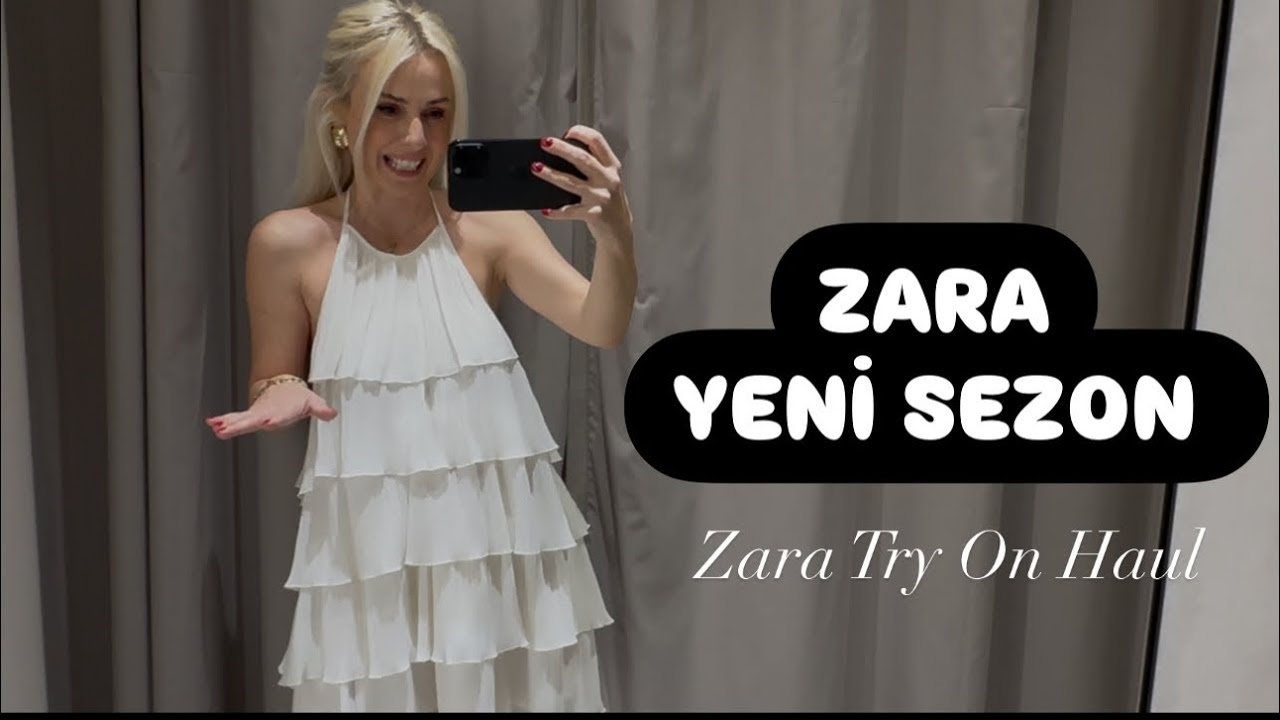 ZARA YENİ SEZON TURU- DENEMELİ ALIŞVERİŞ VLOG