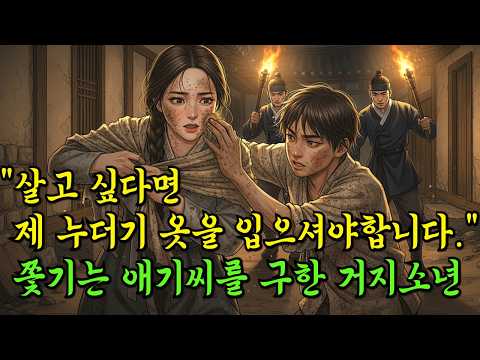 쫓기는 멸문지화 양반댁 처녀를 구한 거지 소년의 기막힌 지략