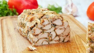 Домашний куриный рулет - Рецепты от Со Вкусом Домашний куриный рулет - Рецепты от Со Вкусом