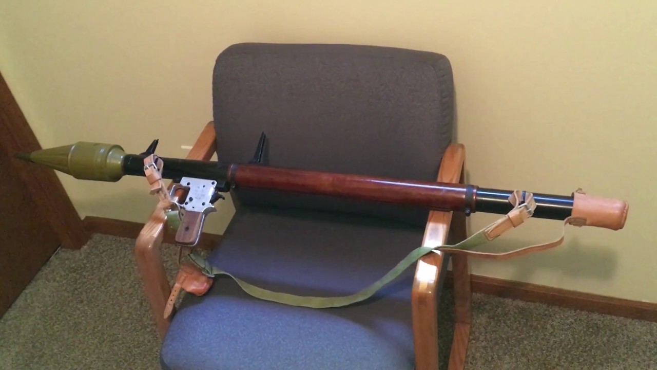 Show and Tell RPG2 Rocket Launcher (Inert) YouTube