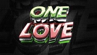 ONE LOVE FLYER TEXT FOR CINEMA 4D R  14  -  R  2024