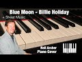 Blue moon  billie holiday  piano cover  sheet music
