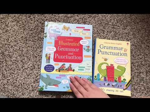 Comparing Usborne Grammar & Punctuation Books