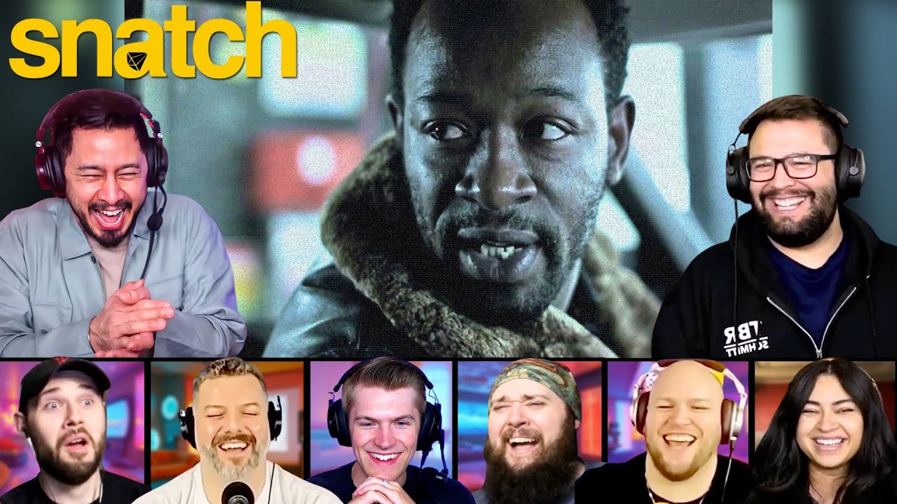 TOP "TYRONE THE GETAWAY DRIVER" REACTIONS! *SNATCH* MOVIE REACTION MASHUP! GUY RITCHIE!