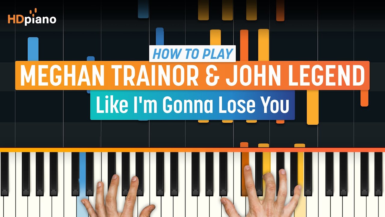 How To Play Like Im Gonna Lose You By Meghan Trainor John Legend Hdpiano Part 1 Tutorial
