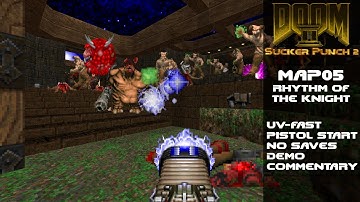 Doom II: Sucker Punch 2 - MAP05 | UV-Fast | UltraViolence + Fast Monsters