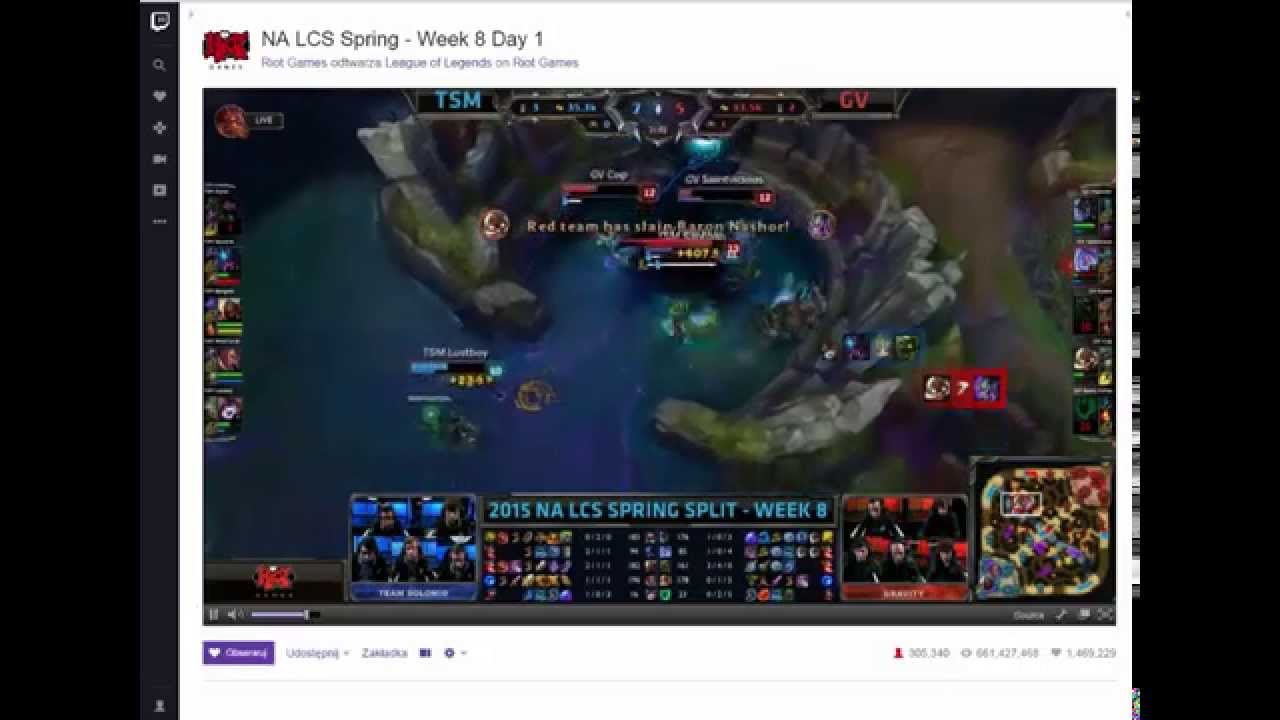 LoL LCS TSM vs GV OP URGOT