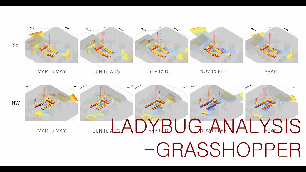 Grasshopper_Ladybug  환경분석 다이어그램 만들기