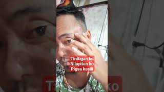 Pigsa sa mukha.. #sintodyesvlog