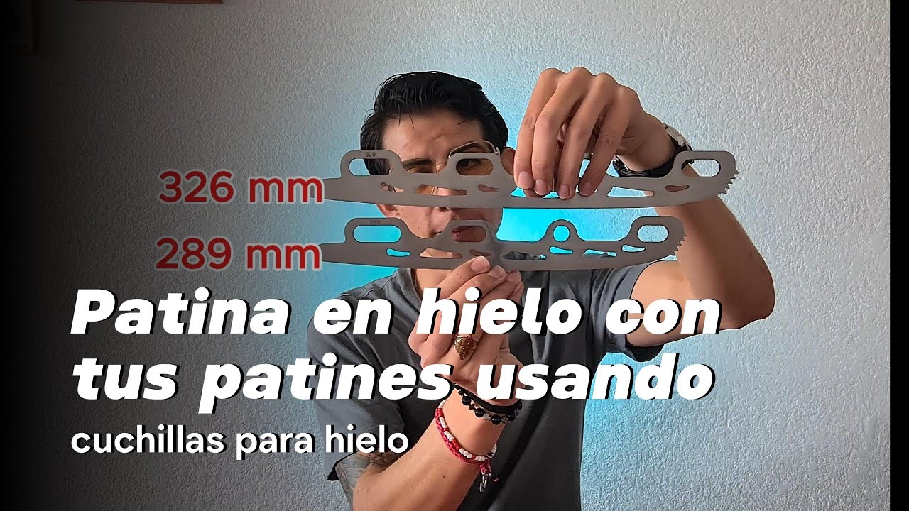 Aprende más sobre los patines sobre hielo y las cuchillas