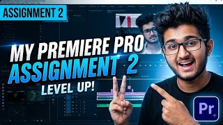 Second assignment | slow paced edit | Tharun speaks | Not just a video editing cohort |