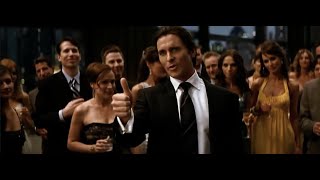 Christian Bale perfecting Bruce Wayne for another 2 1/2 minutes: