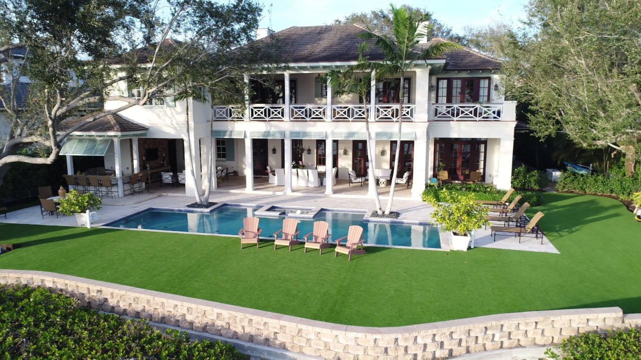Palm Beach Synthetic Turf Installation YouTube