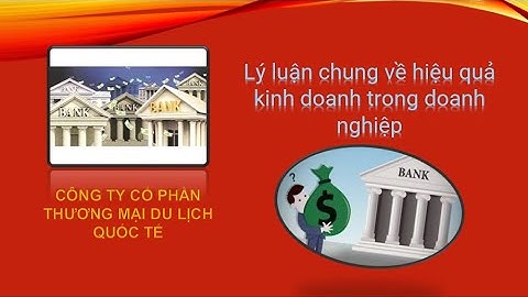 Công cụ đánh giá hiệu quả kinh doanh