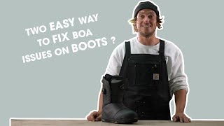 TWO EASY WAYS TO FIX BOA ISSUES ON SNOWBOARD BOOTS screenshot 4