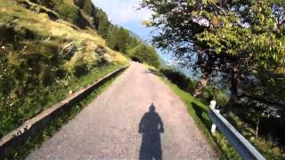 Discesa in bici da Monte Padrio a Doverio: dal Mortirolo verso Corteno