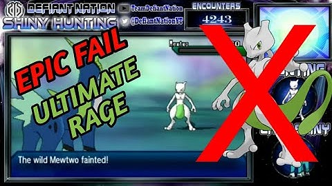 POKEMON SHINY HUNT EPIC FAIL+ULTIMATE RAGE