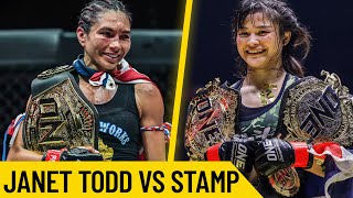 Women’s Muay Thai WAR 🔥🔥🔥 Janet Todd vs. Stamp I