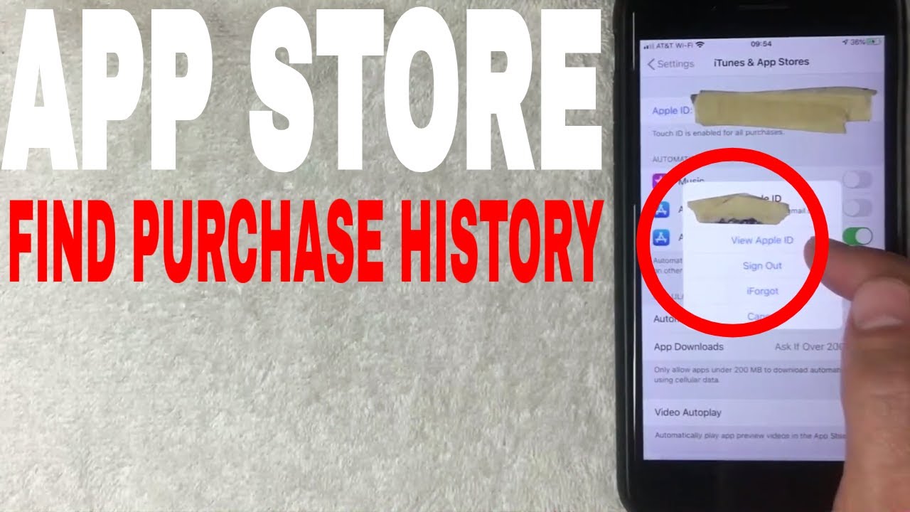 How To Find App Store Purchase History On iPhone And iPad 🔴 - YouTube