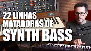 22 Linhas matadoras de Synth Bass (Baixo sintetizado)