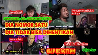 Dia Nomor Satu Dia Tidak Bisa Dihentikan  Reaction 4 Cakra Khan  Chandelier