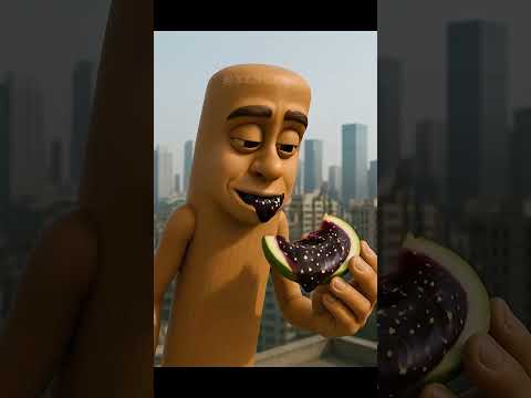 A Rooftop Buffet with Tung Tung Tung Sahur #shorts #tungtungtungsahur #meme #brainrot